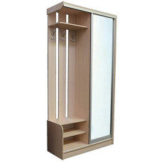 Передпокій-купе LuxeStudio, 1100х450х2100 мм, дуб дароко бурштиновий