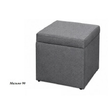 Пуфік відкривний Mebel Service, Мальмо 90, сірий