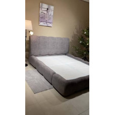 Ліжко L026 Rizo Meble, 180х200 см, підйомний механізм, із вкладом, без матраца, Nuvola 1 (Unitex)