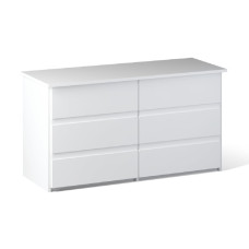 Комод Бруклін 6Ш Mebel Service, білий